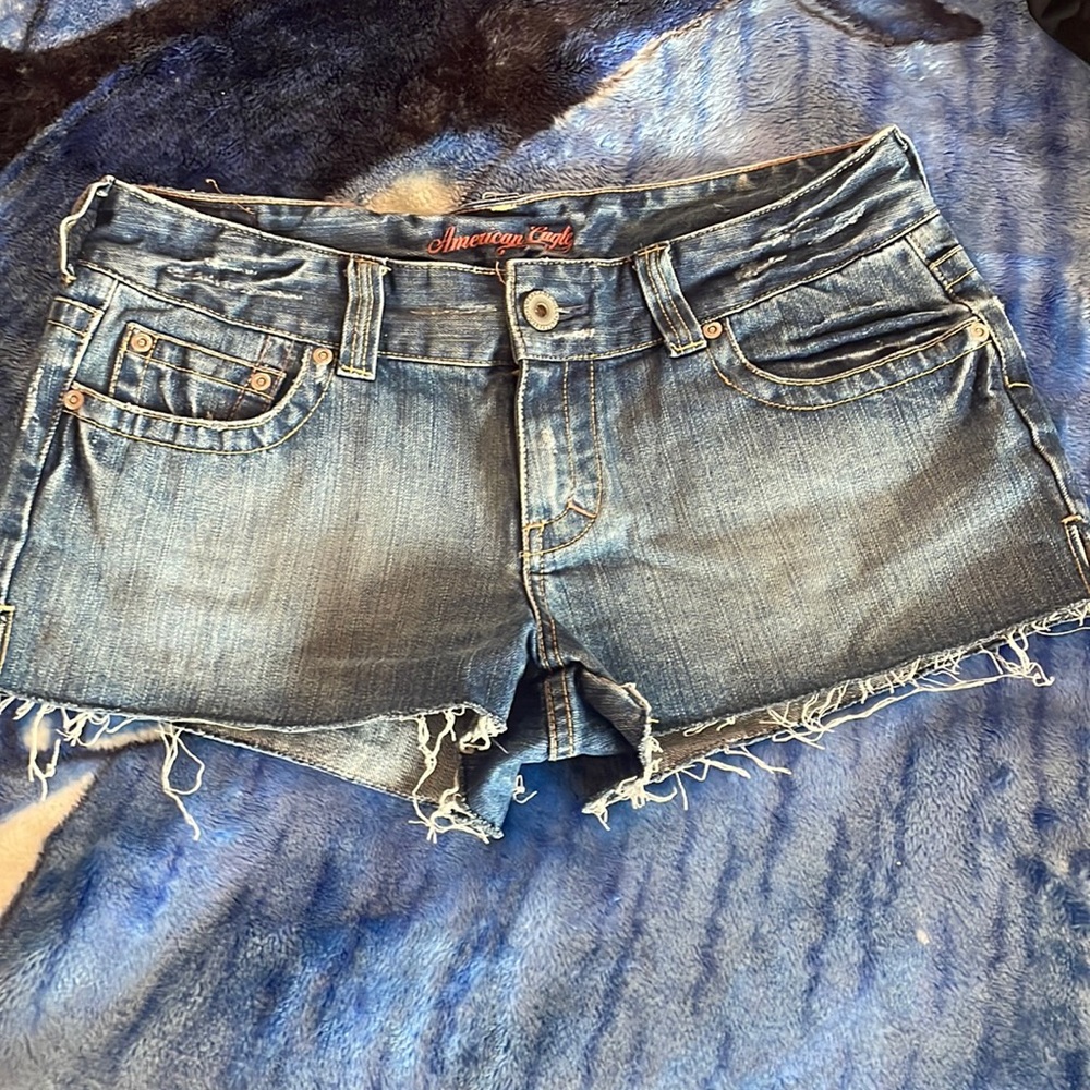 American eagle denim shorts